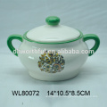 Atacado mão teapot de cerâmica pintada em alta qualidade
